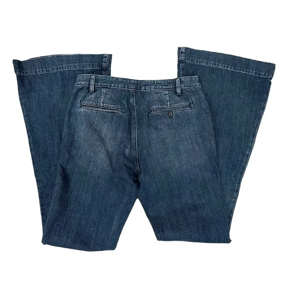 Polo by Ralph Lauren Super Wide Leg Flare Denim Jeans - Picture 2 of 8